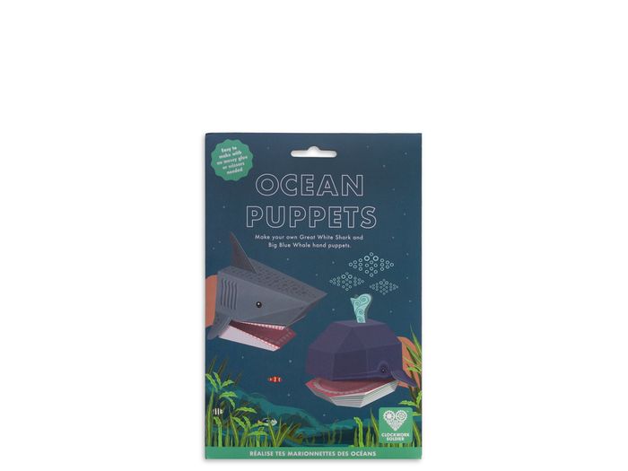 Create Your Own Ocean Puppets